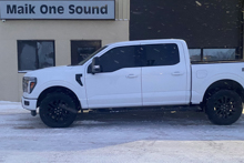 2025 Ford F-150 with professional window tint in North Bay